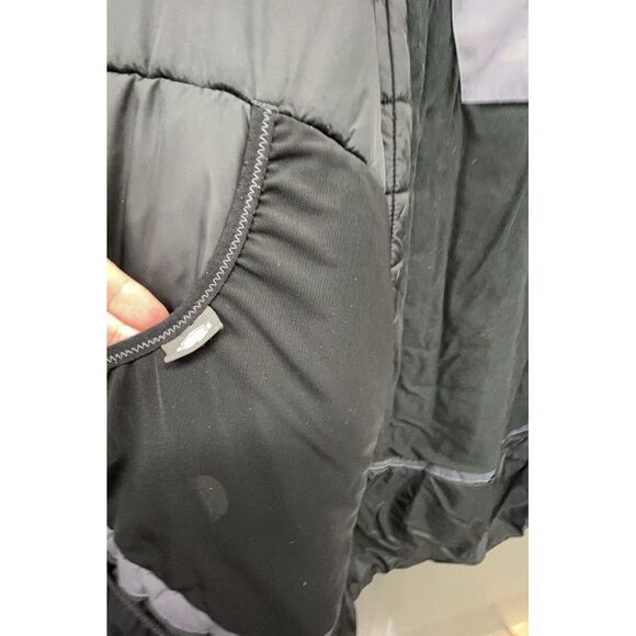 LL Bean Jacket Men L Grey Black Rugged Ridge Parka Weatherproof Coat NO Hood - Picture 10 of 16